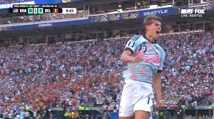 Belgium's Charles De Ketelaere scores goal to take lead vs United States