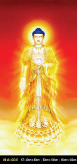 Vô lượng quang biểu hiện ý nghĩa không gian vô tận, cùng khắp không gian. Ton áº£nh Ä'á»©c Pháº­t A Di Ä'a Ä'áº¹p Ma Sá»' Add45 Kich ThÆ°á»›c 1 40cm X