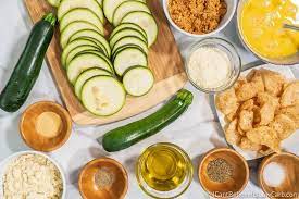 You do not need to peel zucchini before slicing it. Crispy Keto Fried Zucchini Recipe Easy And Low Carb