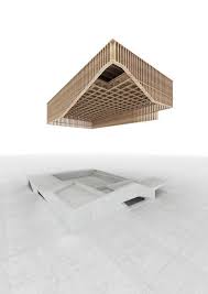 Neudorf Sports Hall Picture Gallery Sport Hall Architecture Model Timber Architecture