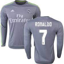 Real madrid 2006/2007 sergio ramos jersey. Ronaldo Grey Jersey Jersey On Sale