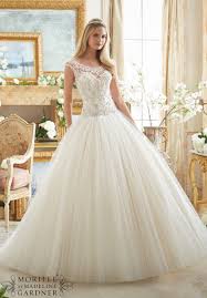 Mori Lee Bridal Fall 2016 Collection 2884 Crystal Beaded Embroidery On Tulle Ball Gown Wedding Dresses Mori Lee Wedding Dress Wedding Dress Styles