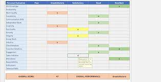 Maybe you would like to learn more about one of these? Employee Review Template Evaluation Form In Excel