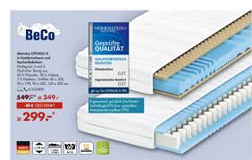 Serie 6 deluxe produktart bettwaren. Taschenfederkern Matratze Angebot Bei Aldi Sud