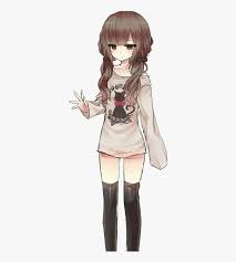 With so many anime characters with odd hair colors, brown is almost weirder than a bright color like pink or green. Female Brown Hair Anime Transparent Cartoons Cute Tomboy Anime Girl Free Transparent Clipart Clipartkey