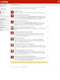 The latest version released by its developer is 75. Updated Kicktipp Football Predictor Game And More Android Iphone App Not Working Wont Load Blank Screen Problems 2021