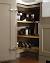 Lazy Susan Kitchen Corner Cabinet
