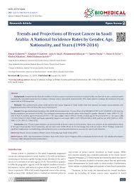 Biomedical Journal Of Scientific Technical Research Impact Factor 2018 Pdf Trends And Projections Of Breast Cancer In Saudi Arabia A National Incidence Rates By Gender Age Nationality And Years 1999 2014