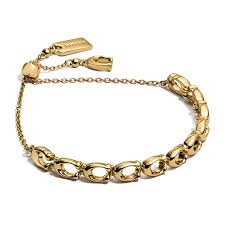 Coach C Chain Link Friendship Slider Bracelet Country Attire Uk