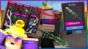 Take advantage of the roblox mm2 activity much more using the pursuing murder mystery 2 codes that people have! New Eternal 3 In Murder Mystery 2 Roblox Mm2 Youtube