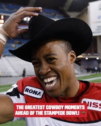 Now this has us in the Stampede Bowl spirit! 🤠 🗓️: Stampede Bowl at 9 PM  ET 🇨🇦: TSN 🇺🇸: CBSSN 🌎: CFL+ #CFL