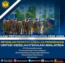 Atm) ialah pihak yang bertanggungjawab terhadap pertahanan nasional dengan kata lain ialah pasukan tentera profesional negara malaysia. Masyarakat Harus Bersama Membantu Markas Angkatan Tentera Malaysia Facebook