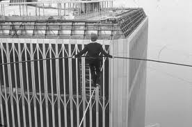 In 1946, Margret Zimmermann performed a breathtaking wire walk over the  Haymarket in Cologne, Germany. The daring act took place in the aftermath  of World War II, during a time of recovery