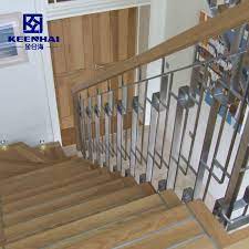 This railing is an updated version of the regular spindles that most people put on their deck. China Interior Design Tubular Stainless Steel Handrail Stairs Staircase China Staircase Stairs