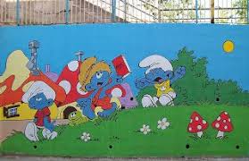 Kocaeli Izmit Resim Kursu Duvar Resmi Okul Duvari Duvar Mural 3d Boyama