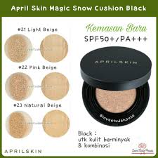 3,159 likes · 7 talking about this. April Skin Magic Snow Cushion Black 15g Foundation Shopee Malaysia