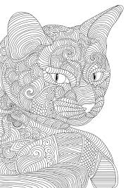 Epingle Par Claudine De Sur Colouring Pages Coloriage Mandala Animaux Coloriage Mandala Coloriage Chat