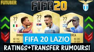 Fifa 16 fifa 17 fifa 18 fifa 19 fifa 20 fifa 21. Fifa 20 Lazio Player Ratings Ft Milinkovic Savic Immobile Correa Etc Transfer Rumours Youtube