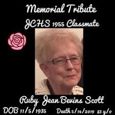 Ruby Jean Bevins Scott (1935-2019)