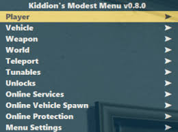 The game is designed with the addition of numerous features and. Release Kiddion S Modest External Menu