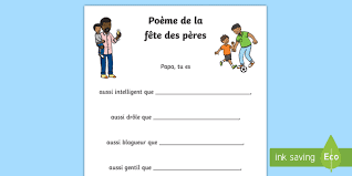 La poste répond à vos questions et vous propose des idées cadeaux, des cartes et des textes. Feuille D Activites Poeme De La Fete Des Peres