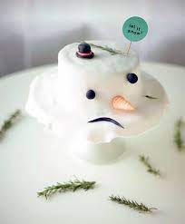 Diy Melted Snowman Cake Handmade Charlotte