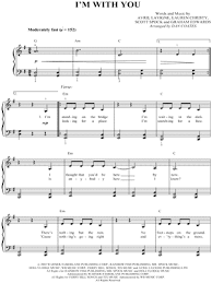 I M With You Sheet Music 13 Arrangements Available Instantly Musicnotes