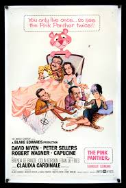 The Pink Panther (1963) Original One-Sheet Movie Poster - Original Film Art  - Vintage Movie Posters