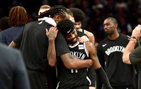 The crossover by irving made thanasis antetokounmpo fall to the. Kyrie Irving Scores 50 Points In Brooklyn Nets Debut Brooklyn Nets