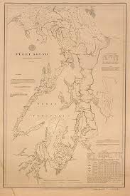 nautical charts of puget sound washington territory 1889