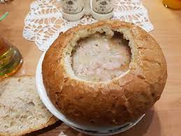 Żurek, a kind of soup. Zurek Bild Von Pierogarnia U Dzika Danzig Tripadvisor