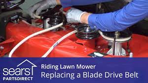 Check the idler pulley and see that they provide enough tension. How To Tighten A Drive Belt On A Craftsman Riding Lawnmower Step By Step Garden Tool Expert