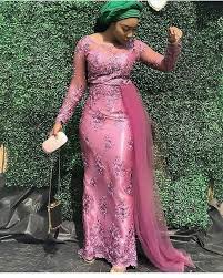 You'll find dozens in our new arrivals. 2019 Special Asoebi Styles For Special Events Lace Gown Styles Nigerian Lace Dress African Lace Dresses