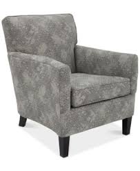Claraday Fabric Club Chair Macys Com In 2020 Club Chairs Custom Couches Mattress Furniture