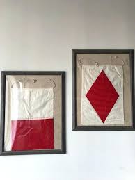 Framed Nautical Flags Majito