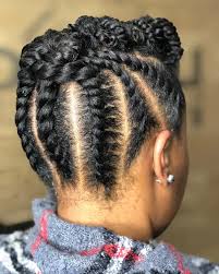 This style involves creating cornrow braids all over the scalp, moving up toward the crown before twisting the remaining there are plenty of ways you can style short natural black hair. 45 Classy Natural Hairstyles For Black Girls To Turn Heads In 2020