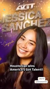 A big congratulations to Houstonian Jessica Sanchez for winning America’s  Got Talent!! @kprc2