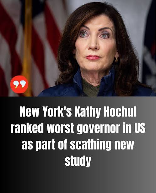 News24 host James Morrow discusses New York's Kathy Hochul being ranked the worst state leader in the United States.