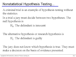 A research hypothesis is a statement of expectation or prediction that will be tested by research. Examples Of Null And Alternative Hypothesis In Research
