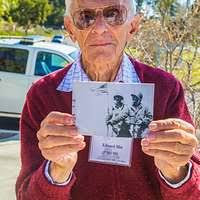 Charles "Chas" Slimowicz (right) was a young Army aviator