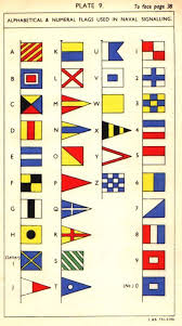 Vintage Signal Flags 1940 S Nautical Flags Nautical Signal Flags Signal Flags