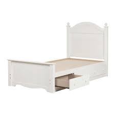 0 out of 5 stars, based on 0 reviews. South Shore Furniture Savannah Panel Bed With 3 Drawers Pure White Twin 10506 Rona