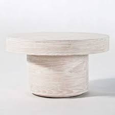 Volume Round Pedestal Coffee Table Wood In 2020 Pedestal Coffee Table Coffee Table Wood Engineered Wood