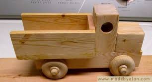 Simple Wood Toy Truck Woodworking Toy Projects Wooden Toy Trucks Making Wooden Toys