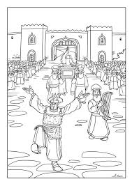 Www Becata Hol Es Click The King David Dancing Before Ark Of Covenant Coloring Pages David Brings The Ark To Jerusa Bible Crafts King David David Bible
