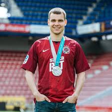 Information from its description page there is shown below. Srdce Ze Zeleza 1 Michal Krcmar By Ac Sparta Praha