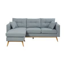 Einrichtungstipps und ideen die trendfarbe salbei in ihren schönsten facetten. 4 5 Sitzer Ecksofa Im Skandinavischen Stil Eisblau Brooke Maisons Du Monde