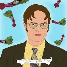 Dwight Schrute The King Of Beets Theoffice Office Art Dwight Schrute The Office
