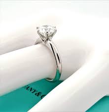 Ring Details Metal Solid Platinum Condition Excellent Like Round Diamond Engagement Rings Solitaire Tiffany Engagement Ring Blue Engagement Ring Aquamarines