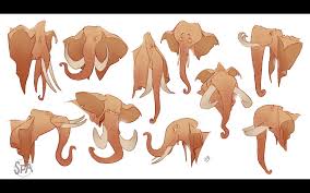 Sergio Pablos Character Speed Drawing Elephant Studies Daily Art Character Drawing Animated Drawings Sergio Pablos